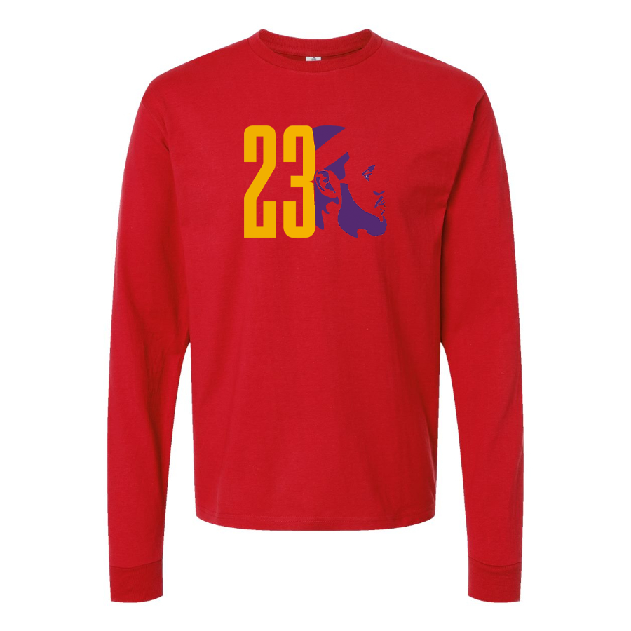 Men's Lebron James 23 Long Sleeve T-Shirt