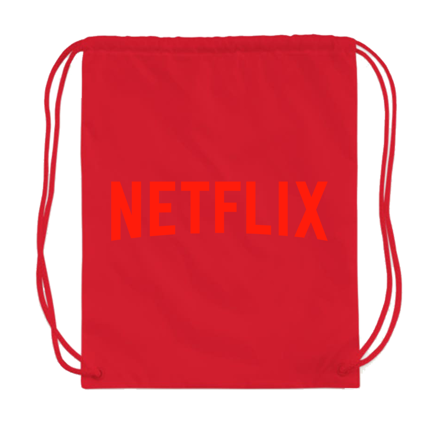 Netflix Movie Show Drawstring Bag