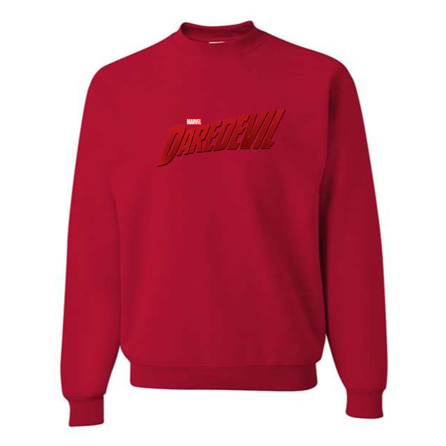 Men's Daredevil Marvel Superhero Crewneck Sweatshirt