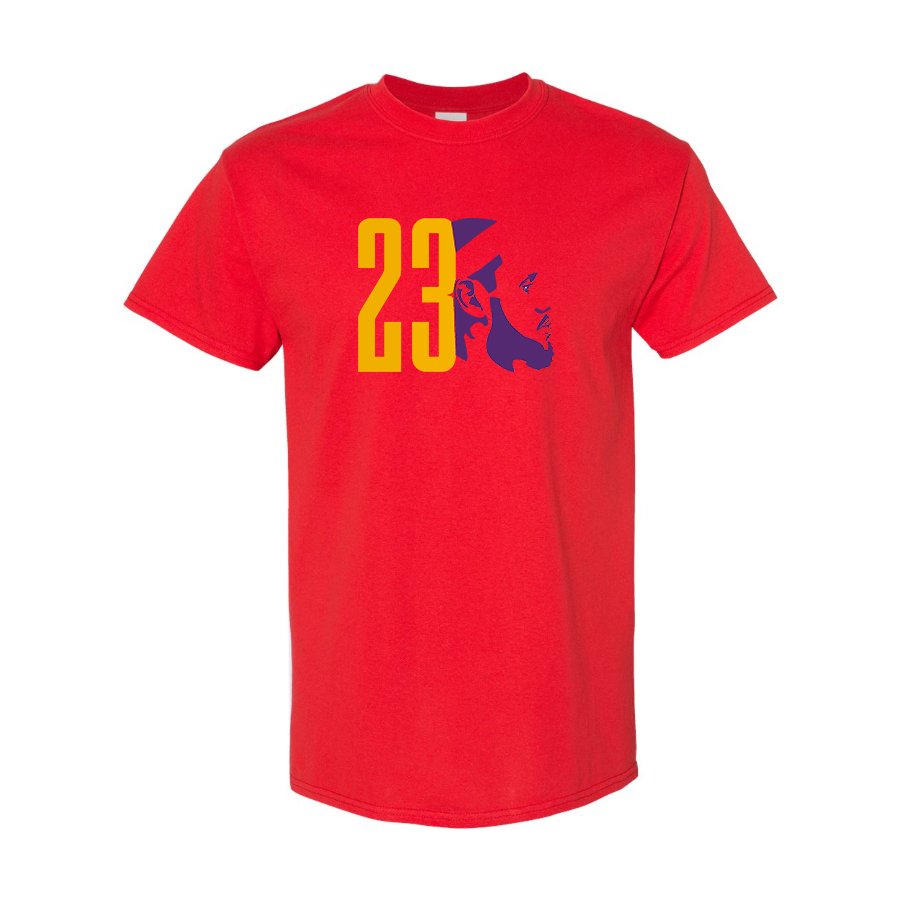 Youth Kids Lebron James 23 Cotton T-Shirt