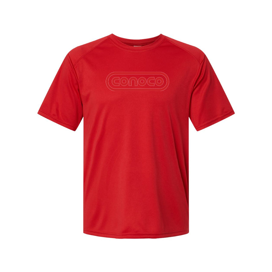 Youth Kids Conoco Gas Station Performance T-Shirt