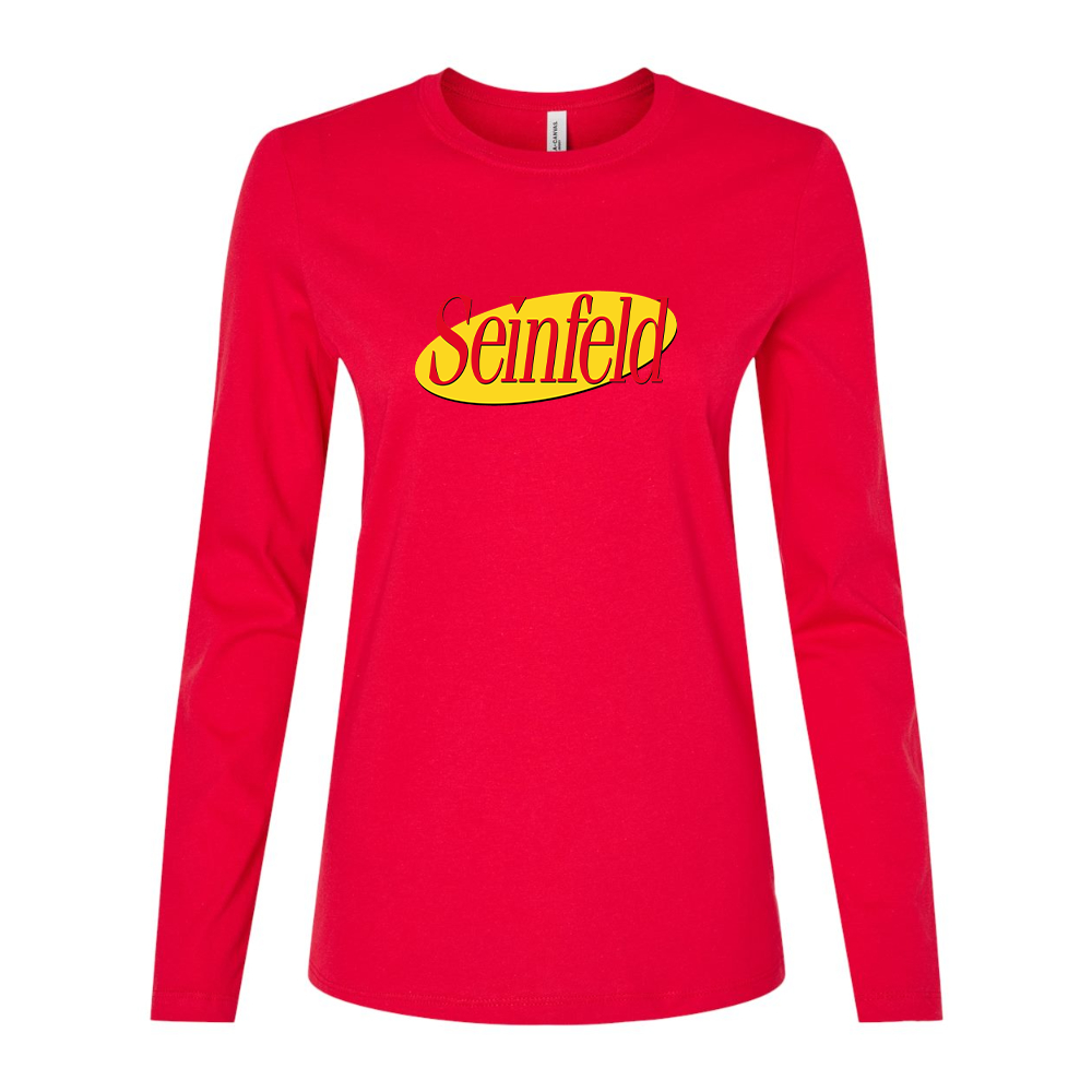 Women's Seinfeld Sitcom Show Long Sleeve T-Shirt