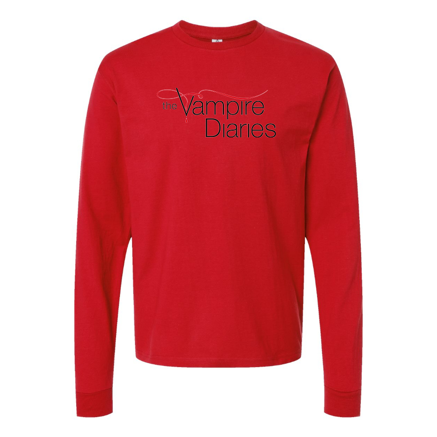 Youth Kids The Vampire Diaries Series Show Long Sleeve T-Shirt