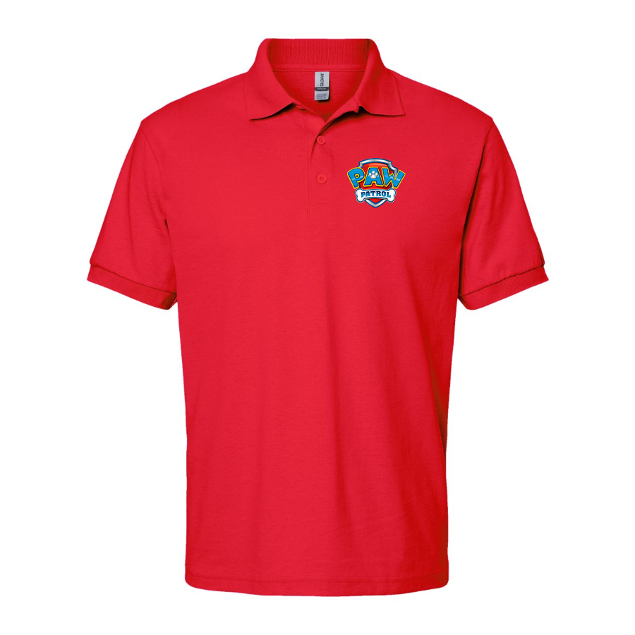 Men's Paw Patrol Cartoon Dry Blend Polo