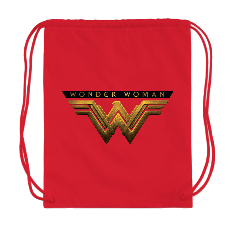 Wonder Woman DC Superhero Drawstring Bag