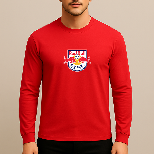 Men's New York Red Bulls FC Long Sleeve T-Shirt