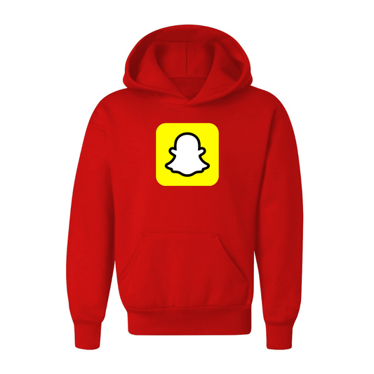 Youth Kids Snapchat Social Pullover Hoodie