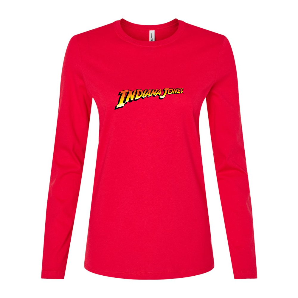 Women's Indiana Jones Movie Long Sleeve T-Shirt