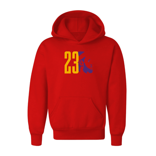 Youth Kids Lebron James 23 Pullover Hoodie