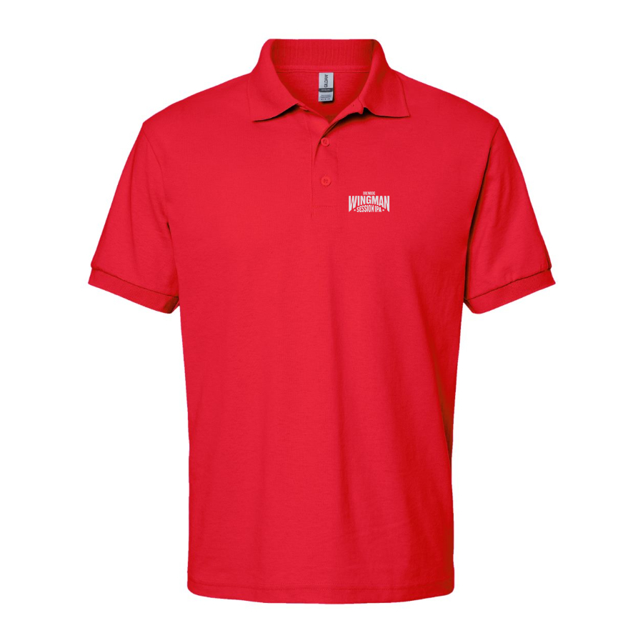 Men's Wingman Logo Dry Blend Polo