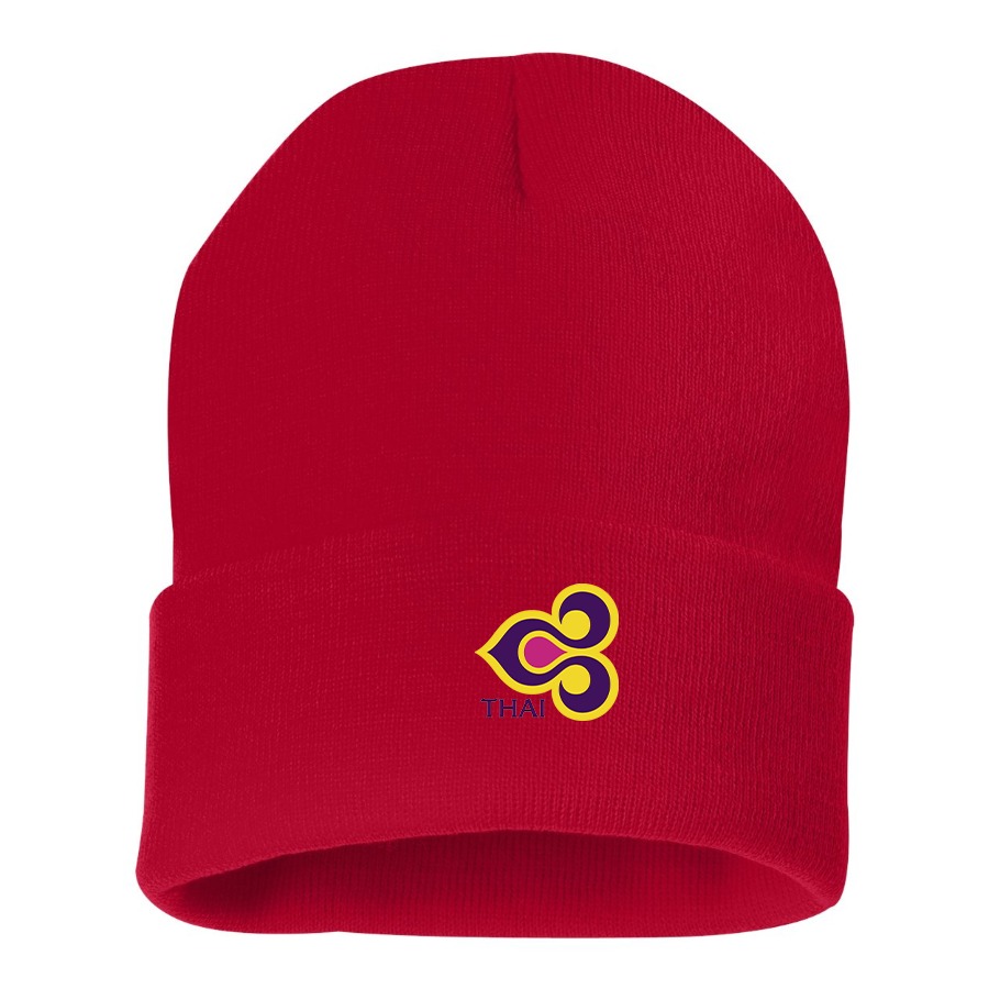 Thai Airlines Logo Beanie Hat