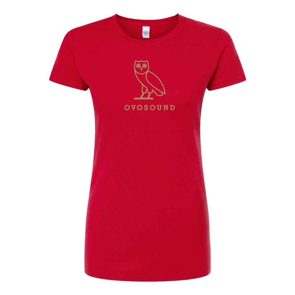 Women's Ovosound Drake Music Round Neck T-Shirt