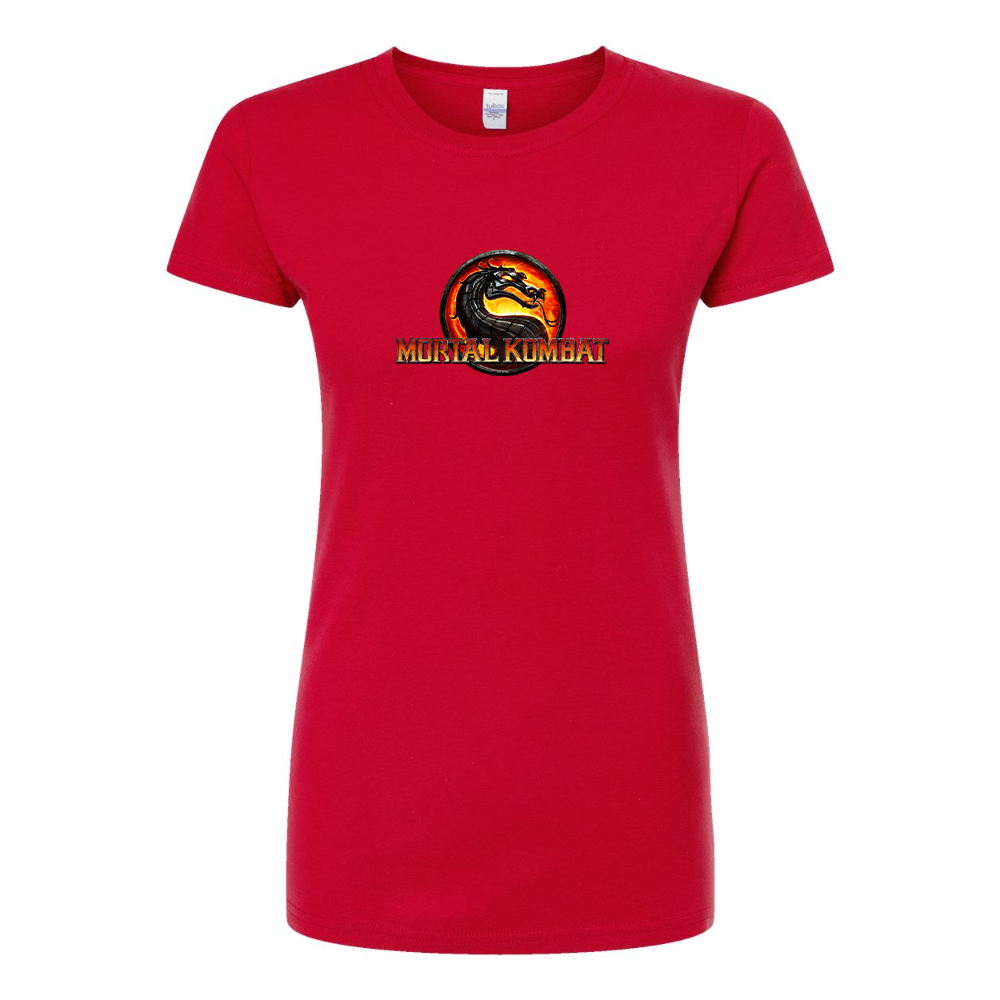 Women's Mortal Kombat Game Round Neck T-Shirt