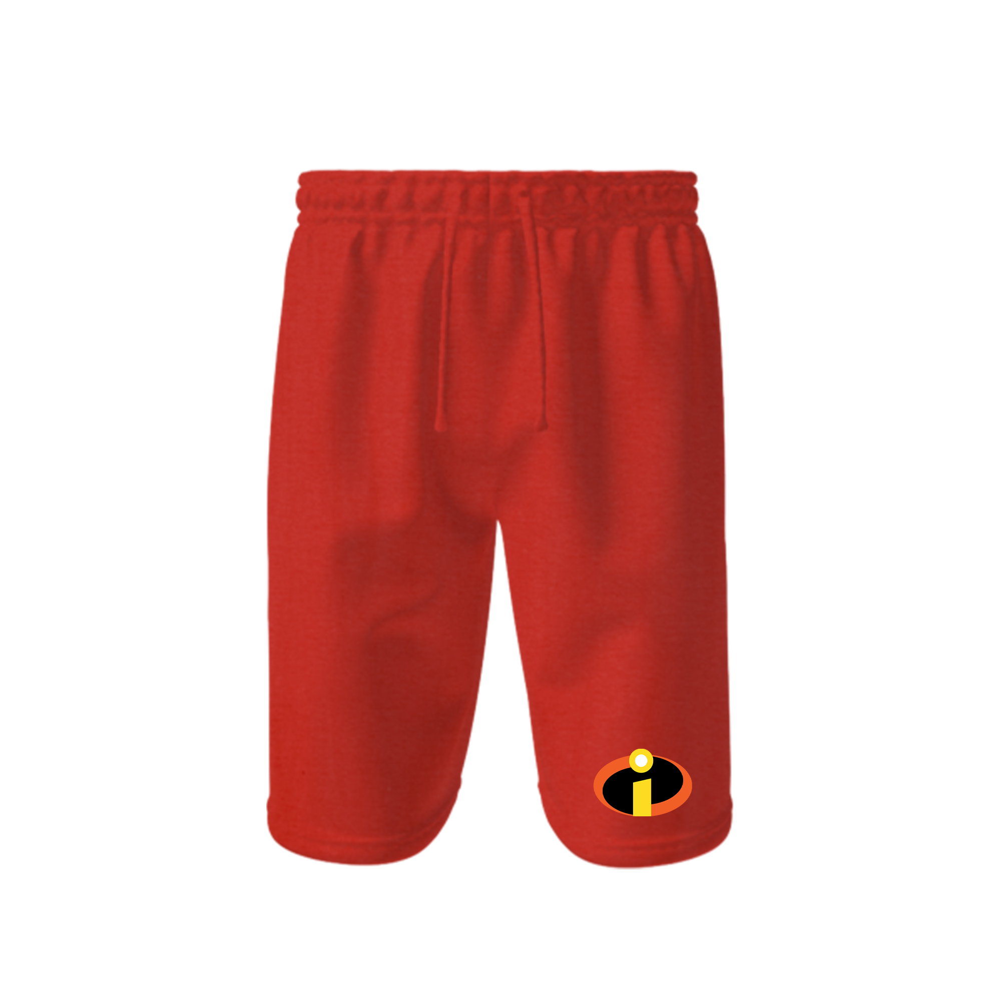 Men's The Incredibles Cartoon Athletic Fleece Shorts