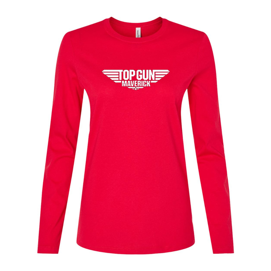 Women's Top Gun Maverick Movie Long Sleeve T-Shirt