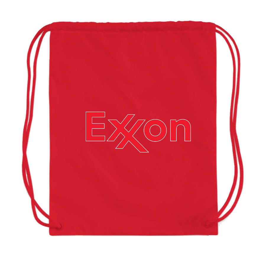 Exxon Gas Station Drawstring Bag