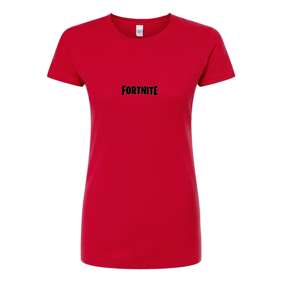 Women's Fortnite Battle Royale GAME Round Neck T-Shirt