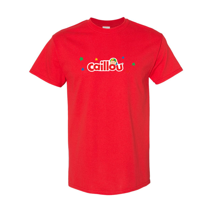 Youth Kids Caillou Cartoons Cotton T-Shirt