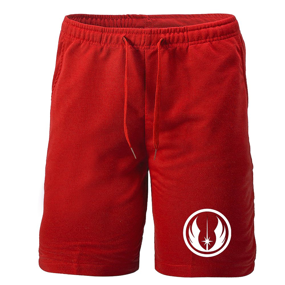 Men's Jedi Star Wars Movie Athletic Fleece Shorts