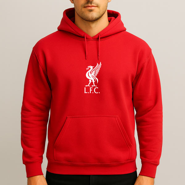Men's Liverpool L.F.C. Soccer Pullover Hoodie