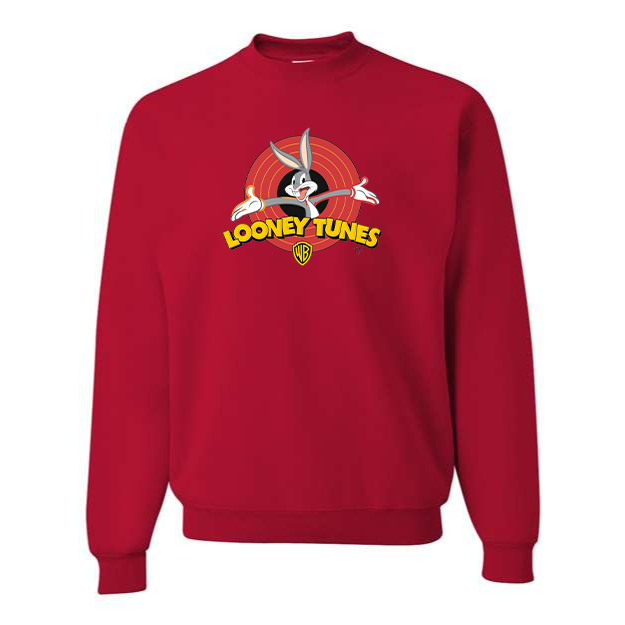 Men's Looney Tunes Warner Brothers Cartoon Crewneck Sweatshirt