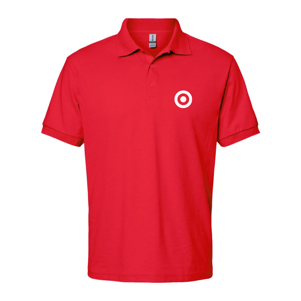 Men's Target Dry Blend Jersey Polo - Red
