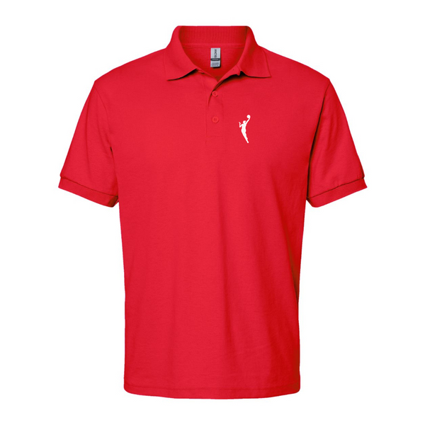 Men's WNBA Symbol Logo Dry Blend Polo