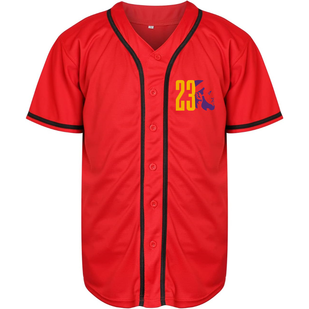 Men's Lebron James 23 Baseball Jersey