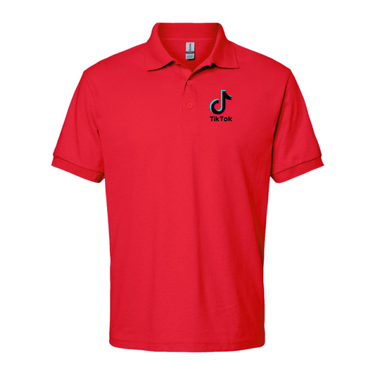 Men's TikTok Social Dry Blend Polo