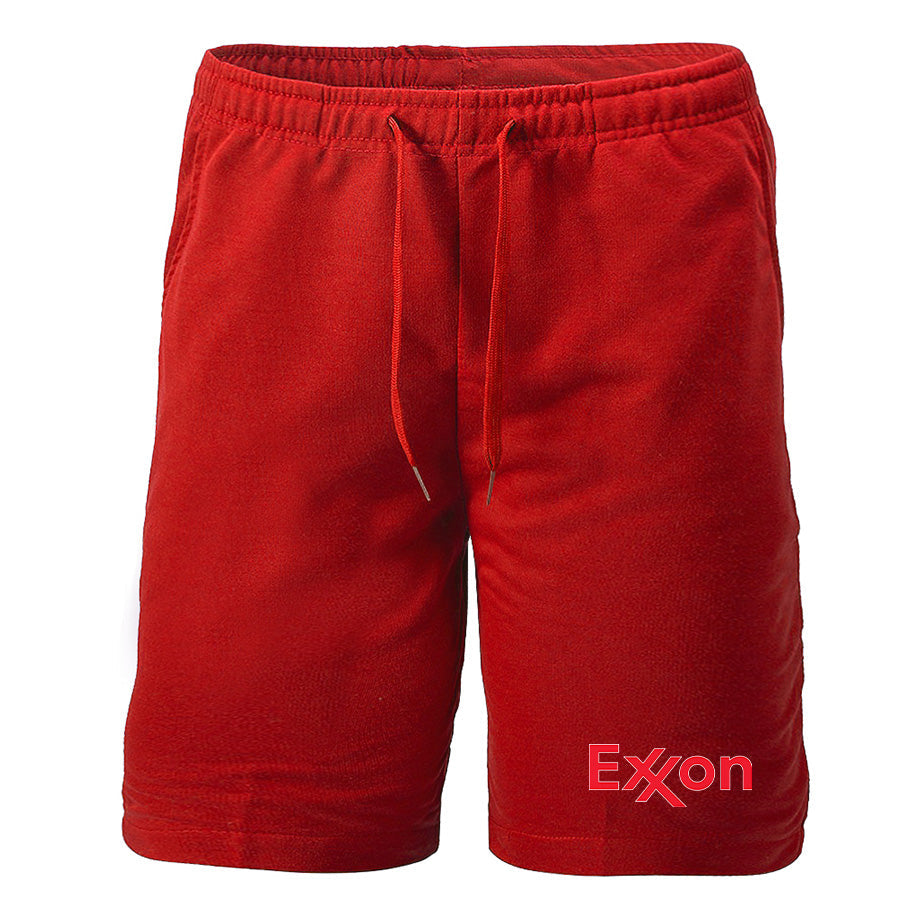 Men's Exxon Gas Station Athletic Fleece Shorts