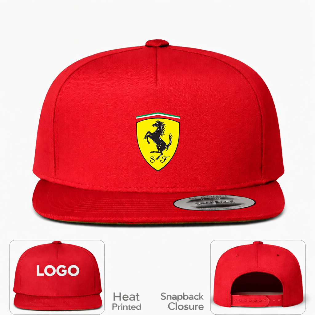 Ferrari Motorsport  Car Snapback Hat