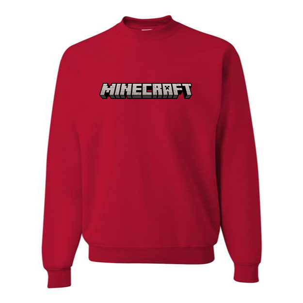 Men's Minecraft Game Crewneck Sweatshirt