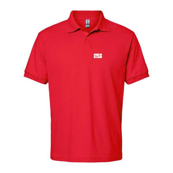 Men's Ray Ban Logo Dry Blend Polo