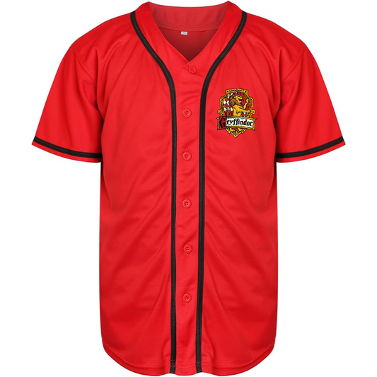 Men's Gryffindor Harry Potter Movie Team Baseball Jersey