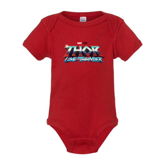 Thor Love & Thunder Superhero Baby Romper Onesie