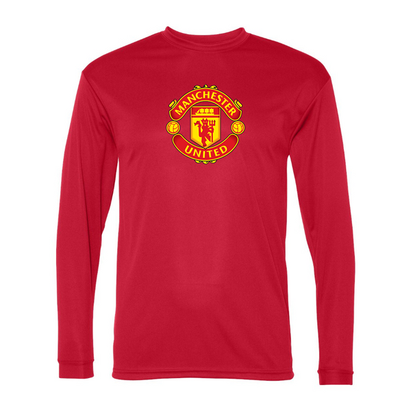 Men’s Manchester United Soccer  - C2 Sport - Performance Long Sleeve T-Shirt - 5104