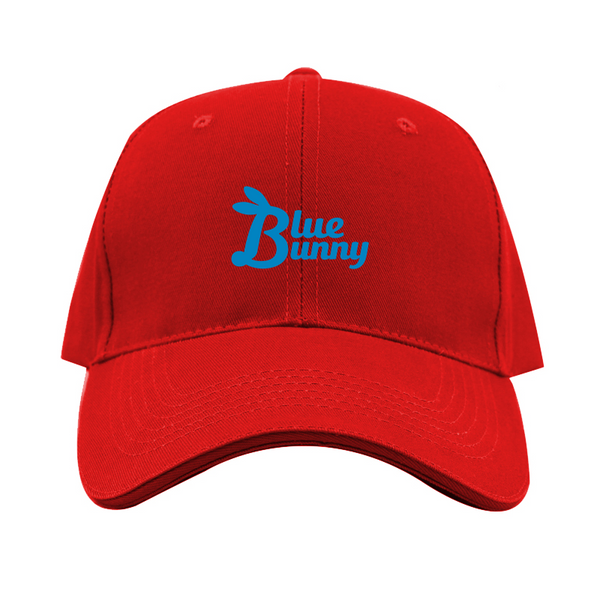 Blue Bunny  Logo  Dad Baseball Cap Hat