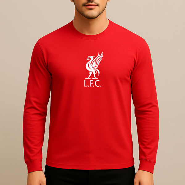 Men's Liverpool L.F.C. Soccer Long Sleeve T-Shirt