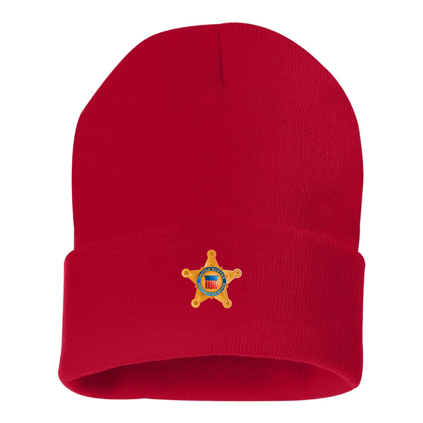 Secret Service Star Logo Beanie Hat