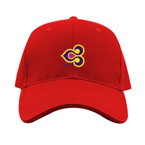 Thai Airlines Logo  Dad Baseball Cap Hat