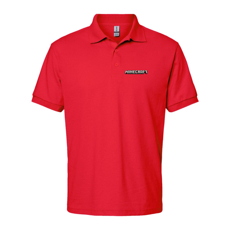 Men's Minecraft Game Dry Blend Polo