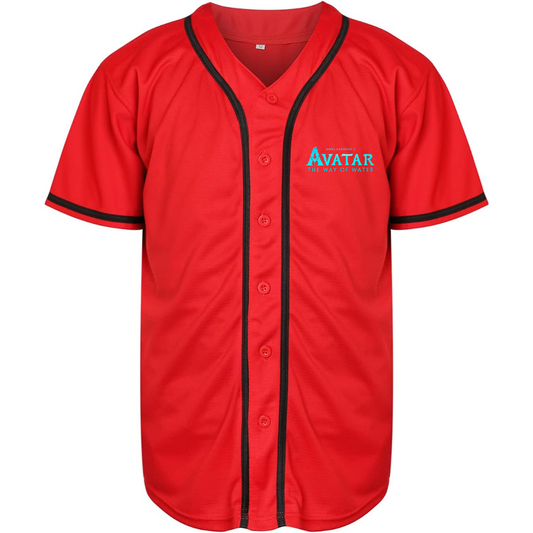 Men's James Cameron Avatar Movie The Way of Water Baseball Jersey