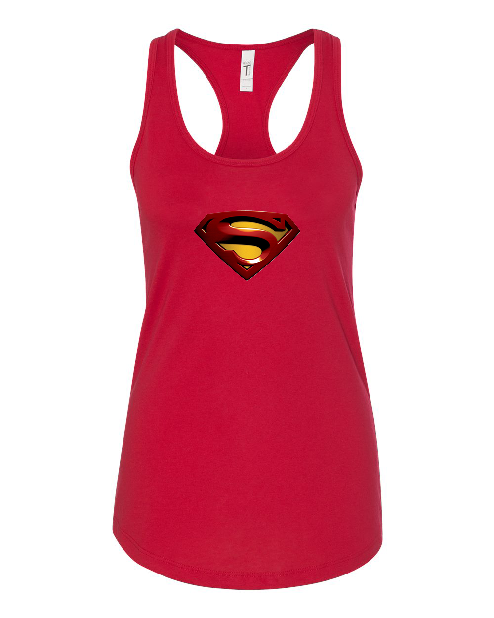 Women's Superman Superhero Racerback Tank Top