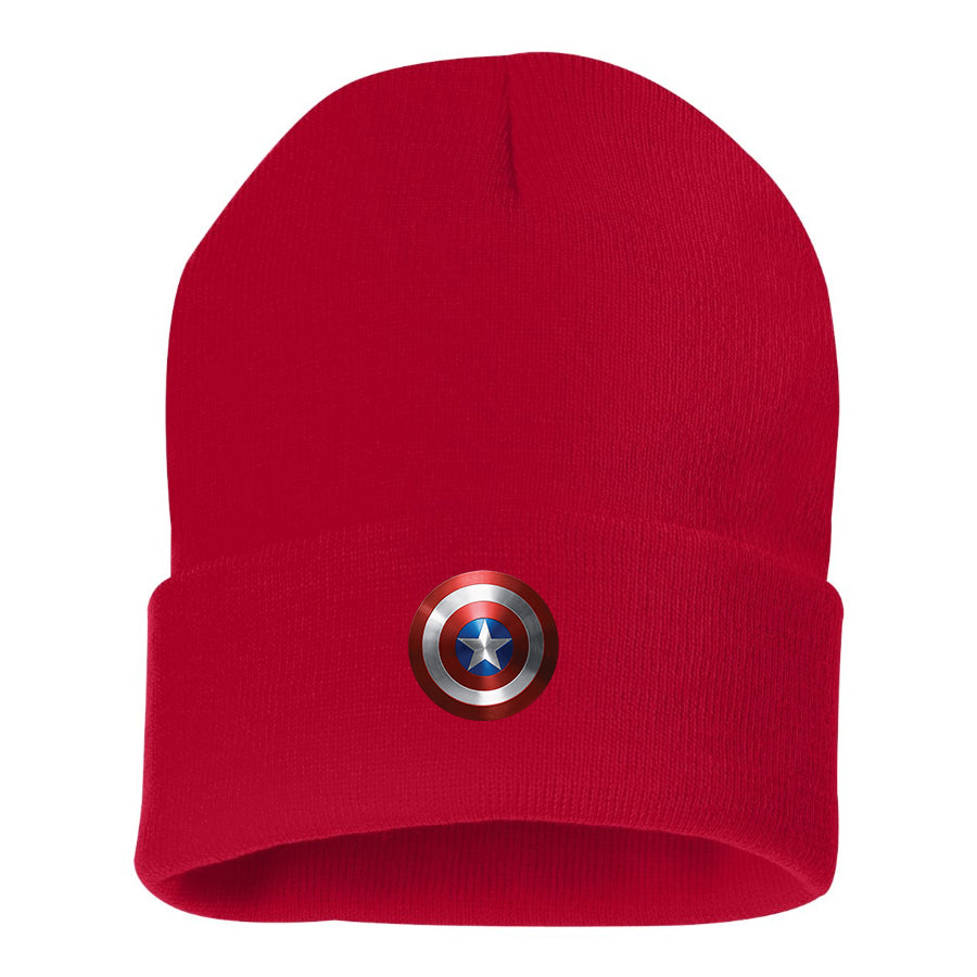Captain America Superhero Beanie Hat