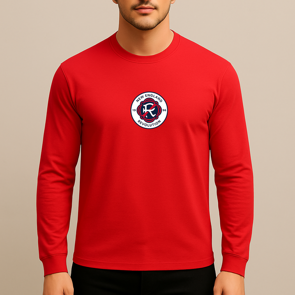 Men's New England Revolution FC Long Sleeve T-Shirt