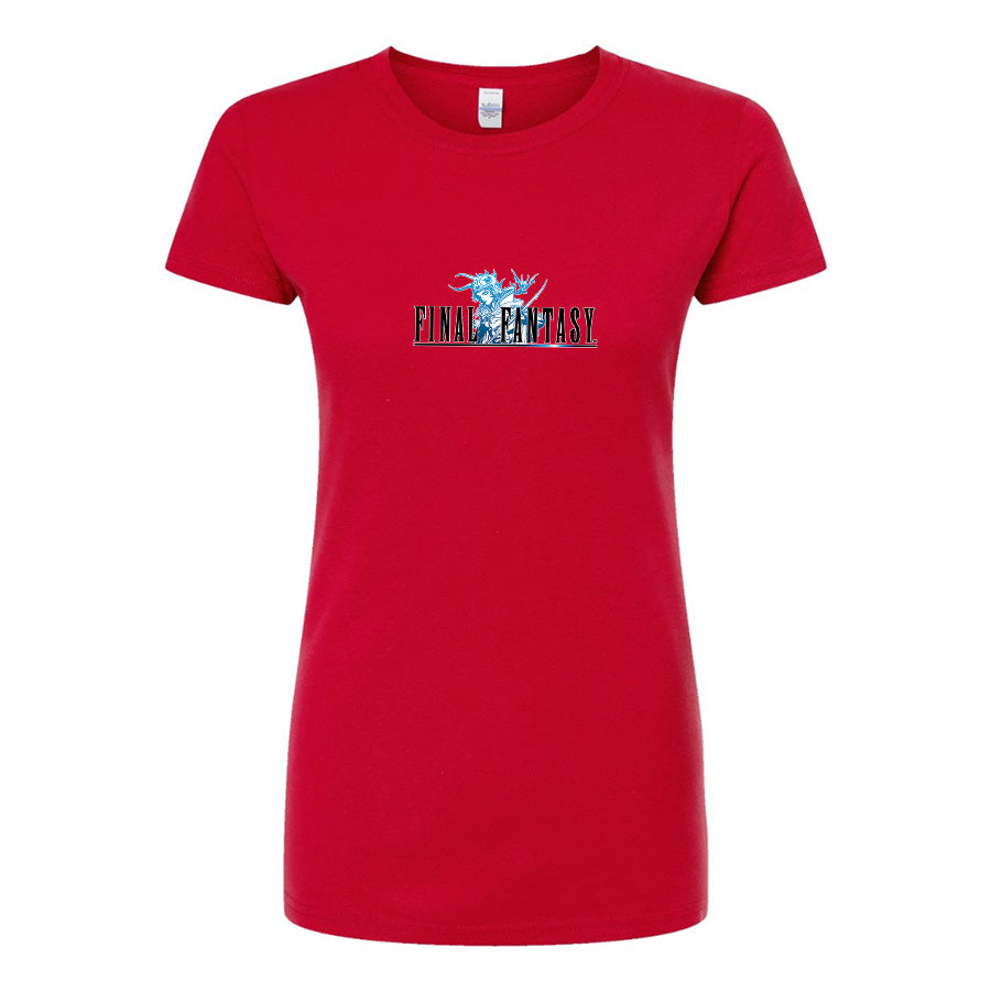 Women's Final Fantasy Game Round Neck T-Shirt