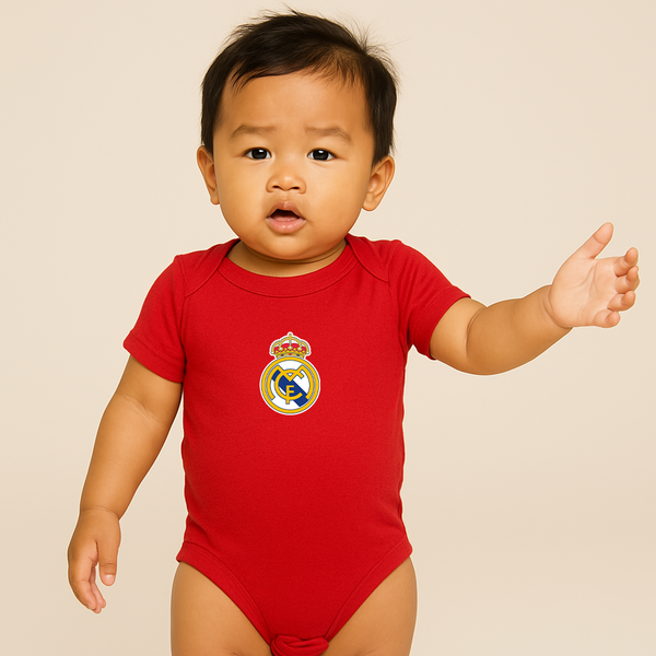 Baby Real Madrid Soccer Romper Onesie