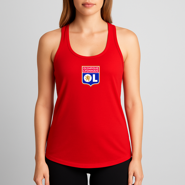 Women's Olympique Lyonnais FC Racerback Tank Top