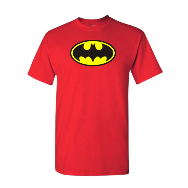 Men's DC Comics Batman Superhero Cotton T-Shirt