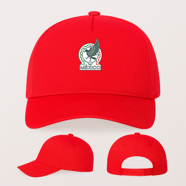 Mexico Soccer Five Panel Twill Snapback Cap